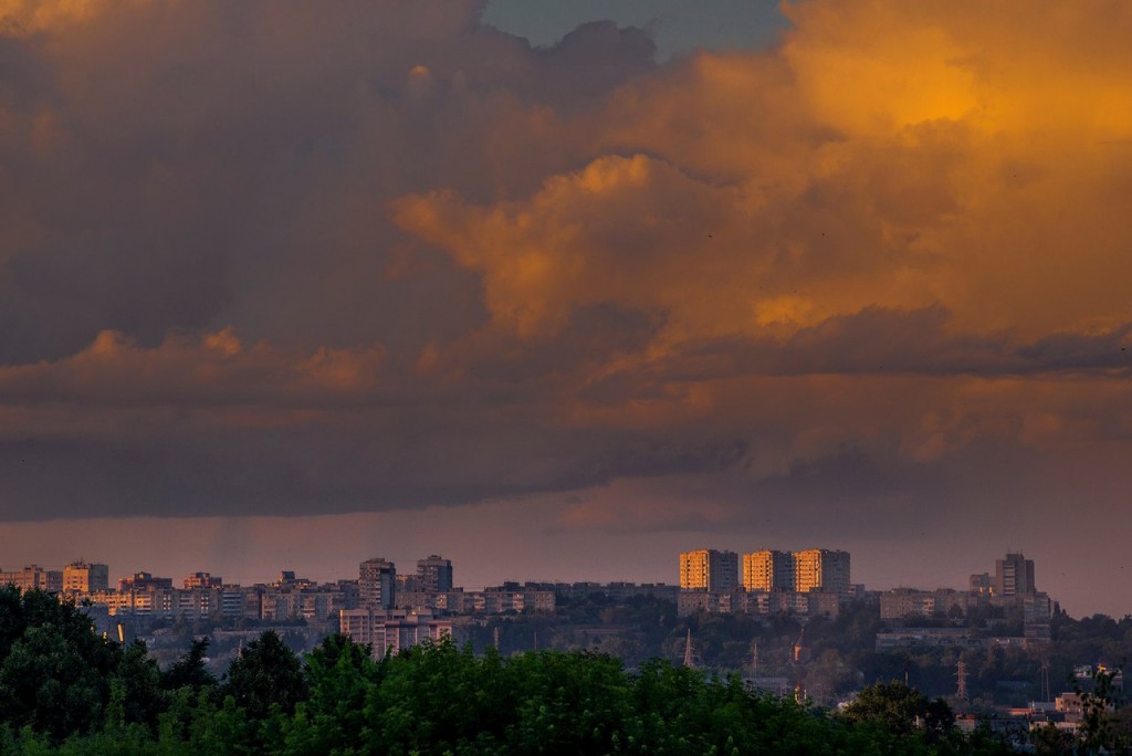 Апельсиновые закаты во Владимире (август 2017) 08