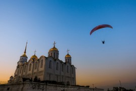 Владимир. Лето. Закат.