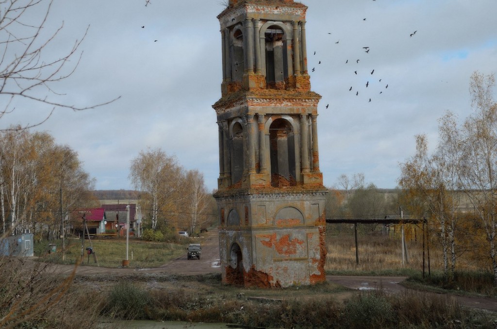 Село Городище и его пизанская колокольня, Юрьев-Польский р-н 01