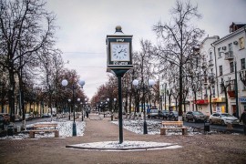 Новая аллея во Владимире (Октябрь 2017)