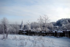 Благовещенский Собор. Вид со стороны «Фатьяновского парка».
