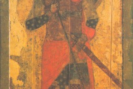 Икона Святой Георгий. 1220-е гг.