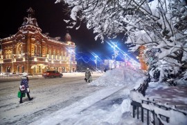Снежный-вечерний… ( Владимир, февраль 2018 )