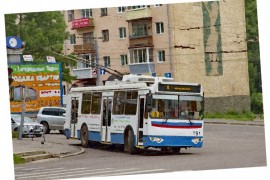 Стихотворение про Владимирский троллейбус