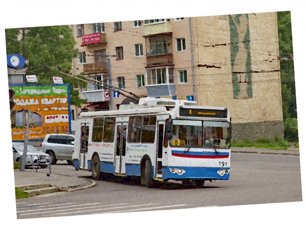 Стихотворение про Владимирский троллейбус