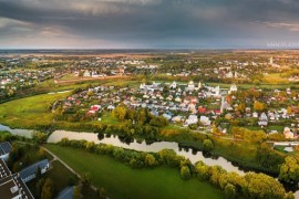 Вечерний вид на прекрасный Суздаль