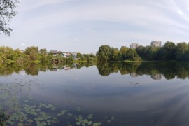 Вербовский, панорама пруда