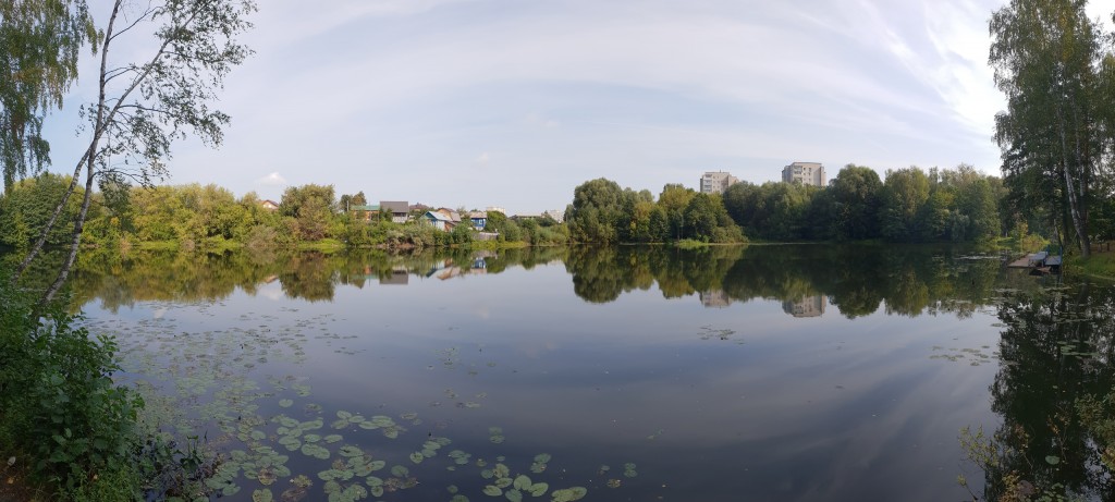 Вербовский, панорама пруда