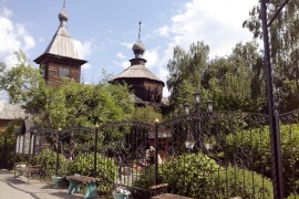 Муром, Троицкий монастырь. Деревянный храм