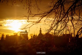 2019_02_16 Закат во Владимире