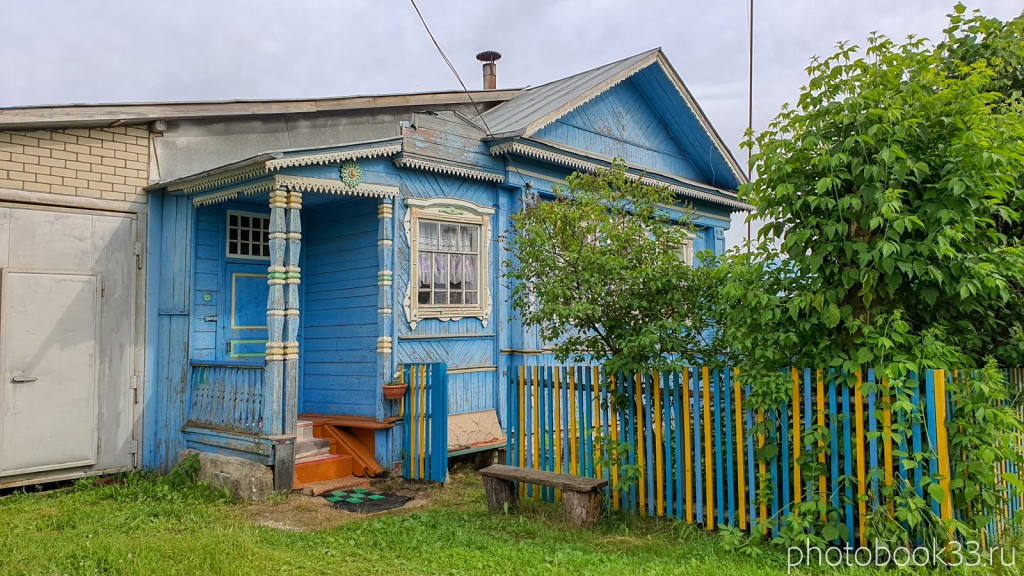 01 Деревянные дома в деревне Тургенево