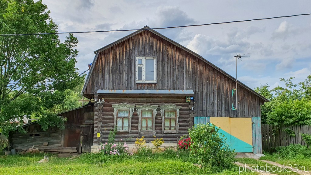 22 Деревянный домик в деревне Рождествено