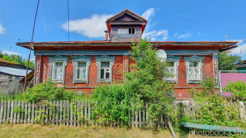 23 Деревянные дома села Урваново, Меленковский район