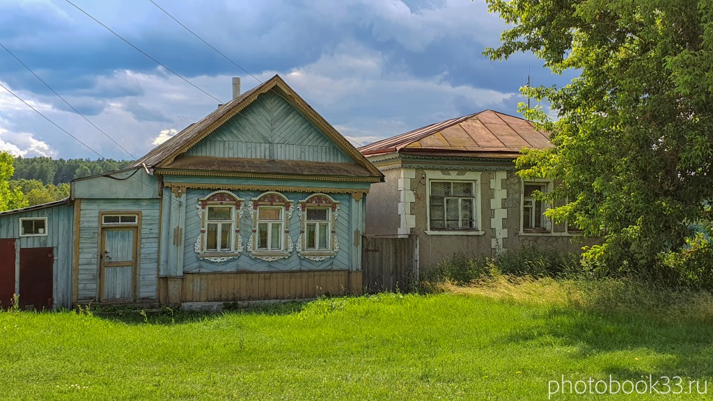 54 Деревянный дом в деревне Просеницы Меленковского района