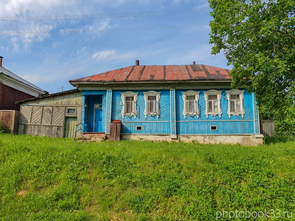 58 Деревянные дома в деревне Усад, Меленковский район