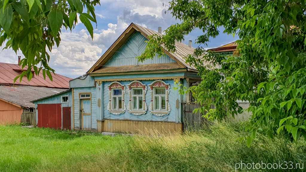 63 Деревянный дом в деревне Просеницы Меленковского района