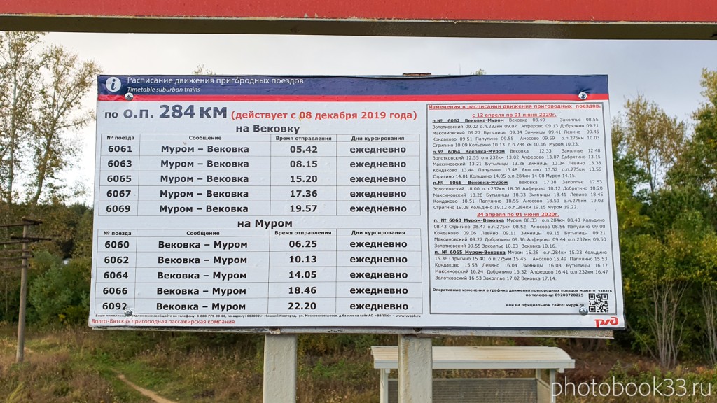 120 Расписание поездов ЖД станции О.п. 284 км, с. Лазарево