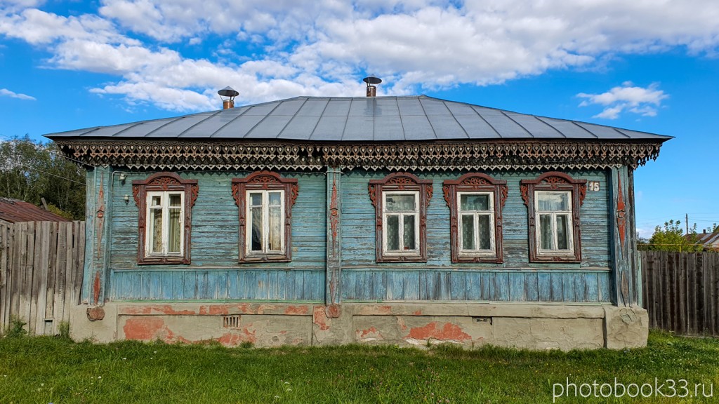 16 Деревянный дом в селе Лазарево, Муромский район
