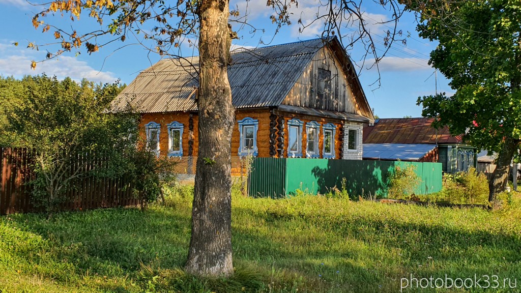 84 Деревянный дом с. Лазарево, Муромский район