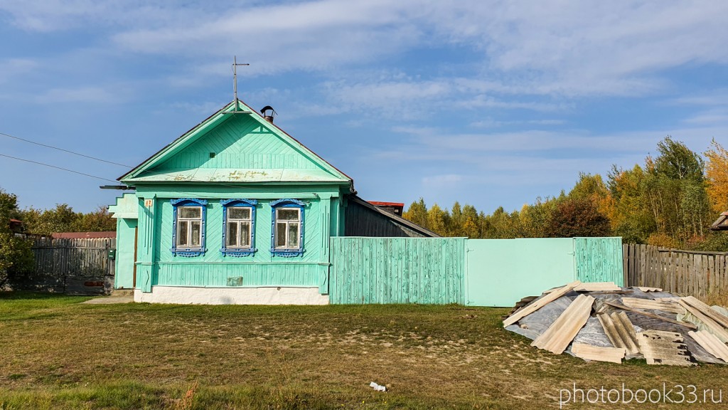 18 Деревянный дом в деревне Грибково, Муромский район