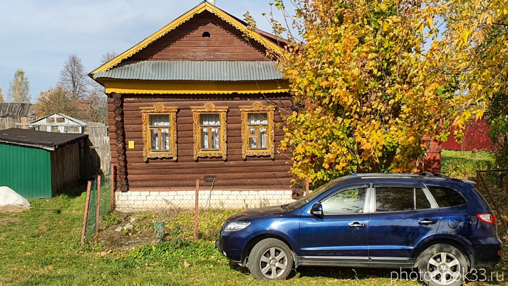 40 Деревянный дом в д. Кондаково, Меленковский район