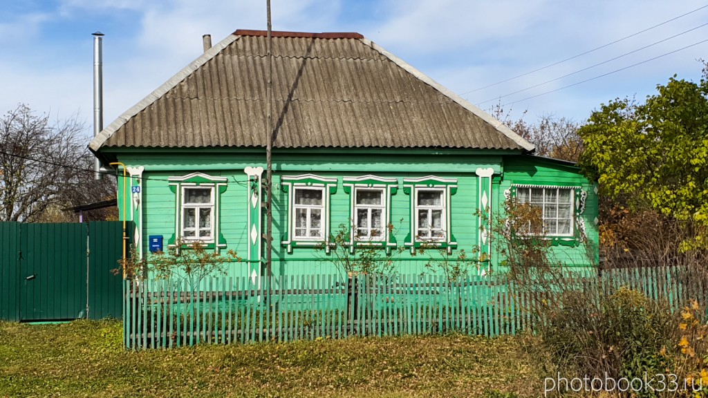 42 Деревянный дом в д. Кондаково, Меленковский район