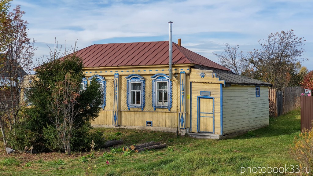 43 Деревянный дом в д. Кондаково, Меленковский район