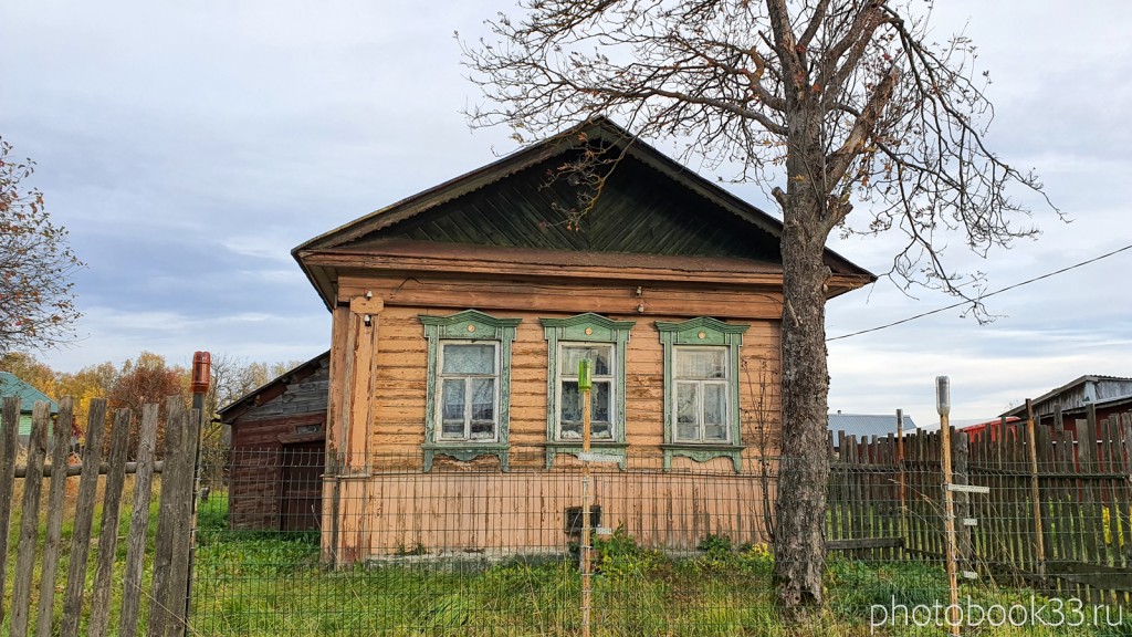 80 Деревянные дома в с. Бутылицы, Меленковский район