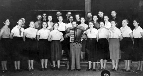 Знаменитый Стригинский хор 1960 год