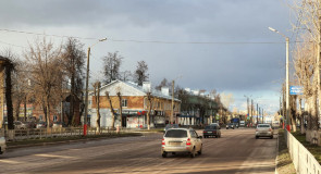 Муром, улица Куликова, конец ноября