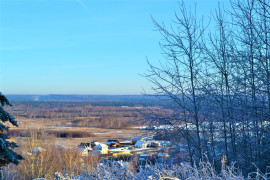 Вид с горы у деревни Якушево…. Судогодский район