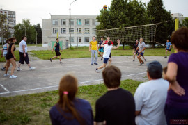 Уличный волейбол в Коврове