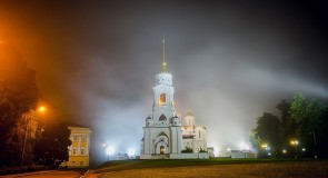 Ночной Владимир от Сергея Лакеева