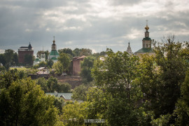 Пасмурный летний день во Владимире и Боголюбово