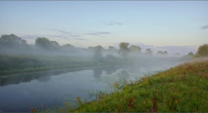 Туманное утро на озере Фатино (Суздальский район)