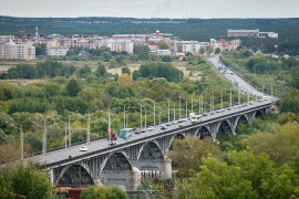 Вид на Владимир с новой смотровой площадки