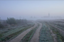 Ранним холодным утром у с.Давыдово (Камешковский район)
