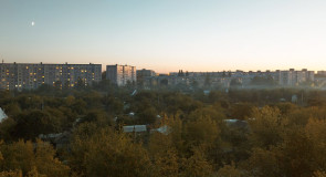 Ковров. Теплый августовский вечер, луна, закат и туман…Красота!