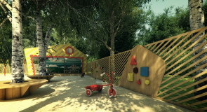 Концепт детской площадки во Владимире