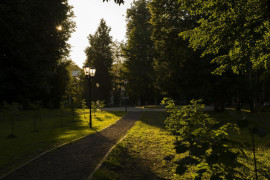 Осень нас балует теплыми днями