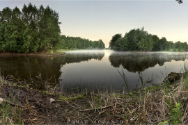 Панорама на озере близ г.Муром