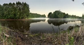 Панорама на озере близ г.Муром