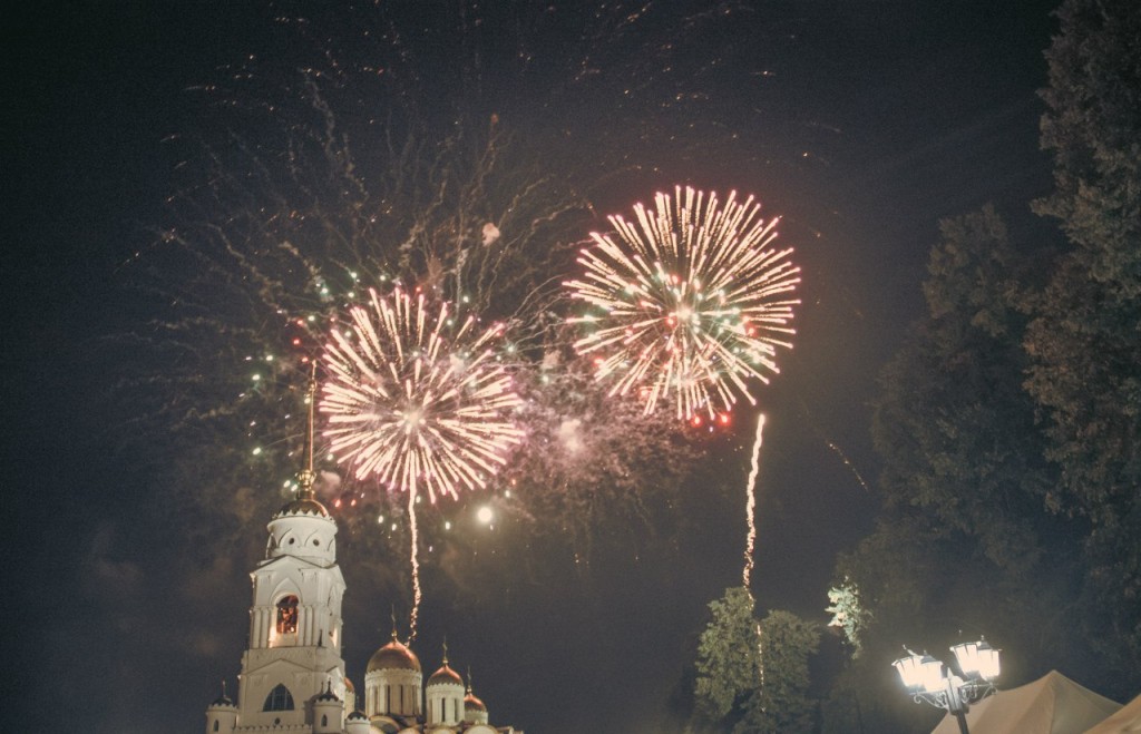Салют на день города 2015 во Владимире 10