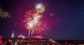 День города Владимир. Салют с новой смотровой площадки