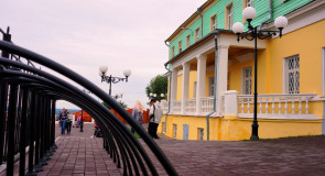 Спасский холм и новая пешеходная зона