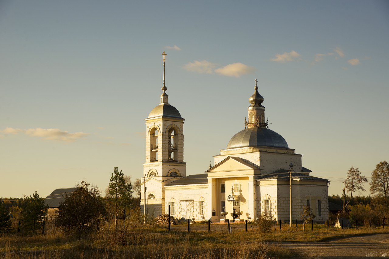 Церковь Вознесения в селе Городня