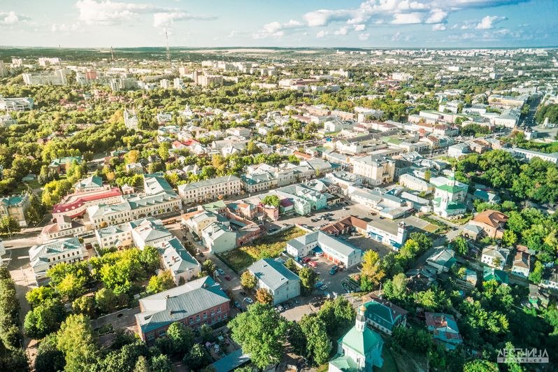 Городская среда Владимира с высоты 05