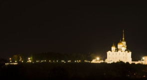 Красивый ночной Владимир