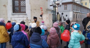 Музейные находки осенью на пешеходке (Владимир)