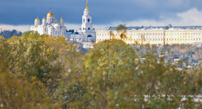 Первый снег во Владимире
